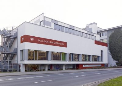 Max-von-Laue Gymnasium, Koblenz Sporthalle und Mensa